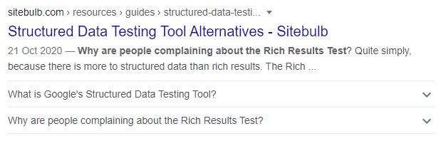 Results in the wild